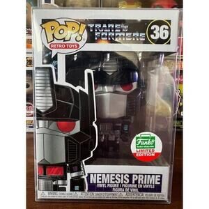 Funko Pop! MINT Transformers Nemesis Prime Funko Shop Excl Christmas LE